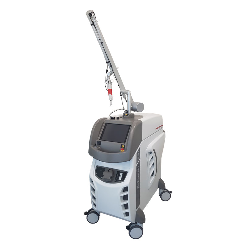 Laser per rimuovere macchie cutanee e tatuaggi